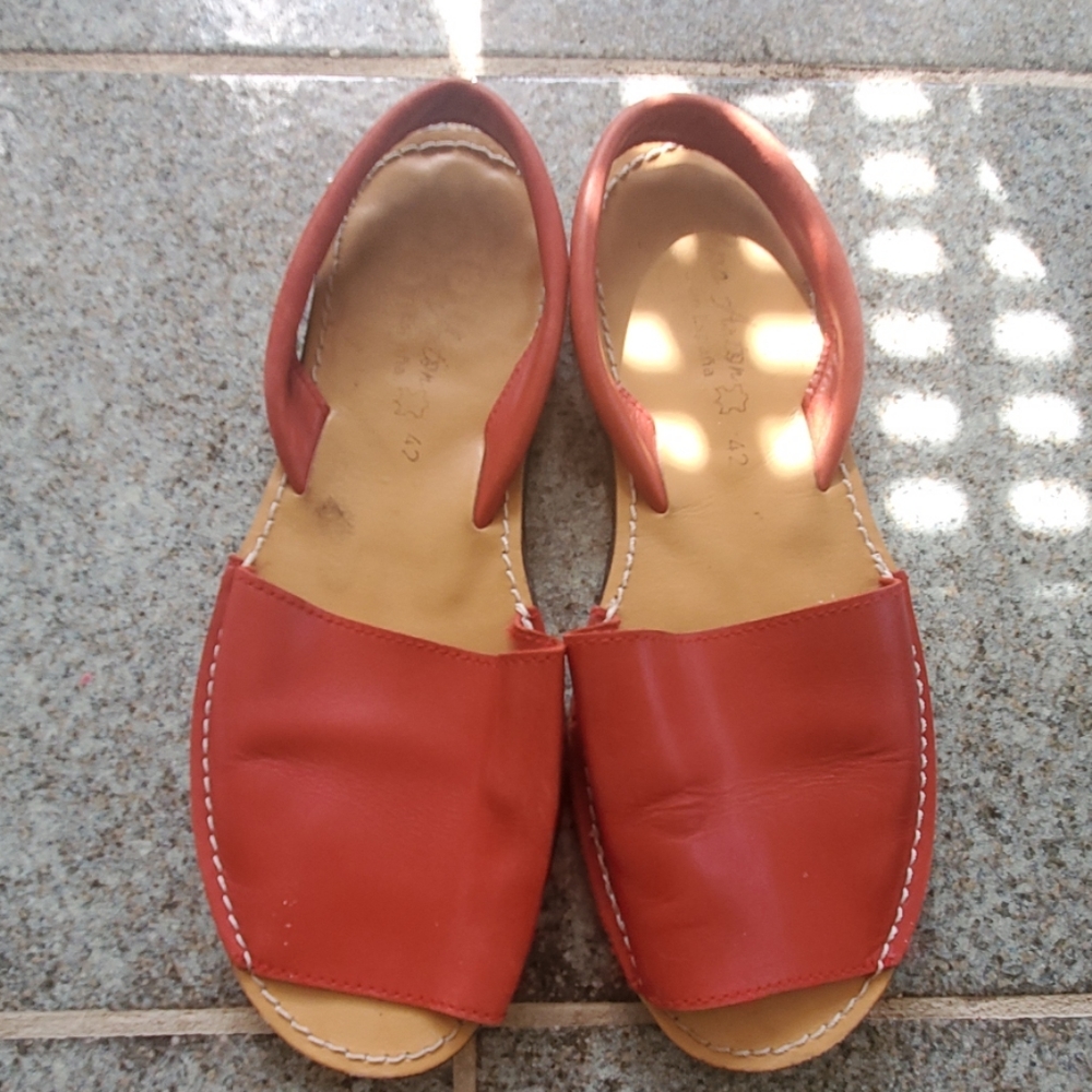 FREE PEOPLE sandals, Spanish made in Menorca